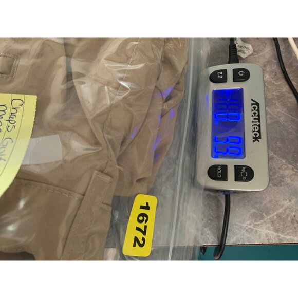 Chaps Golf 78 Men’s 40 Golf Shorts Tan Flat Front 9" Inseam Poly Blend - Picture 4 of 4